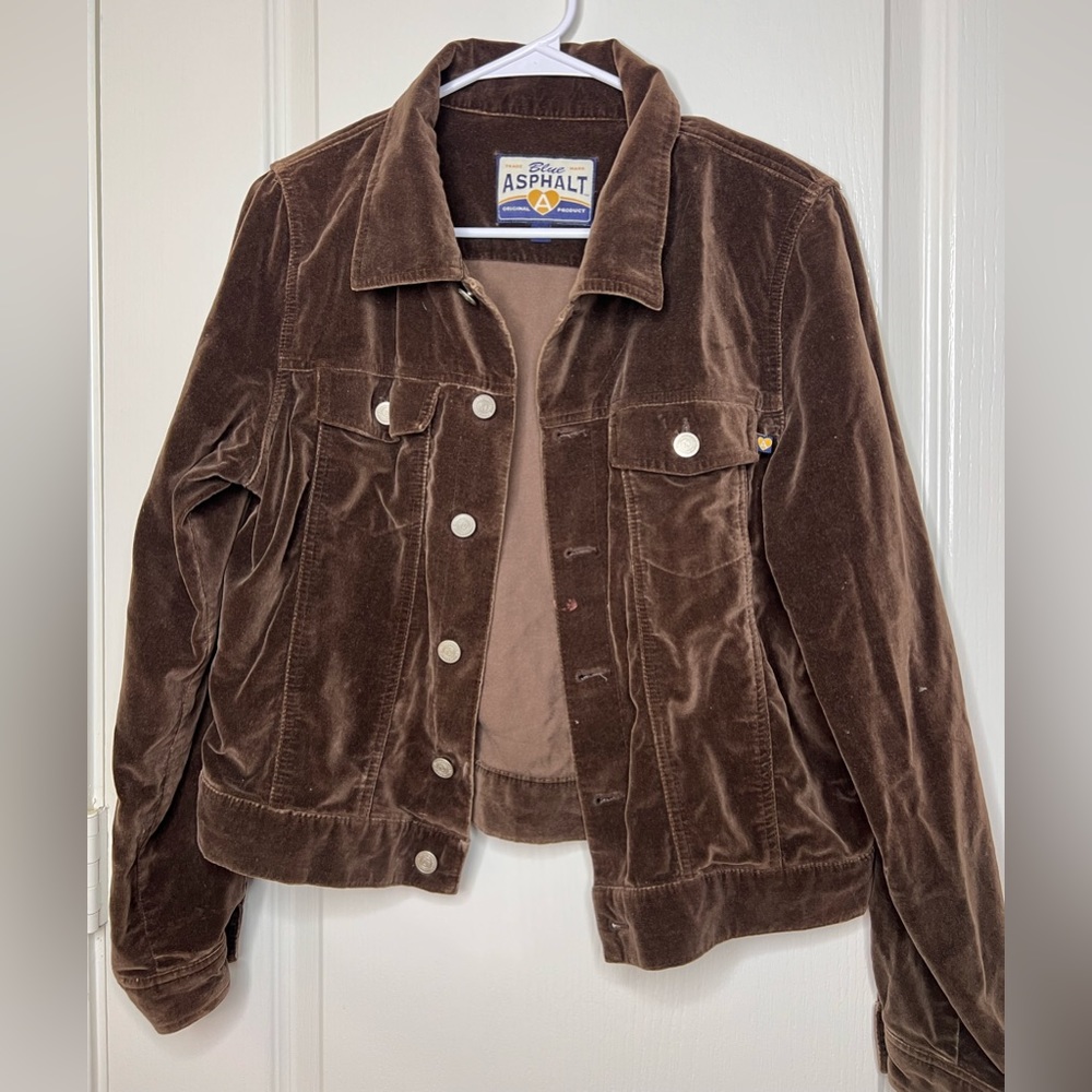 M Blue Asphalt brown courderoy jacket